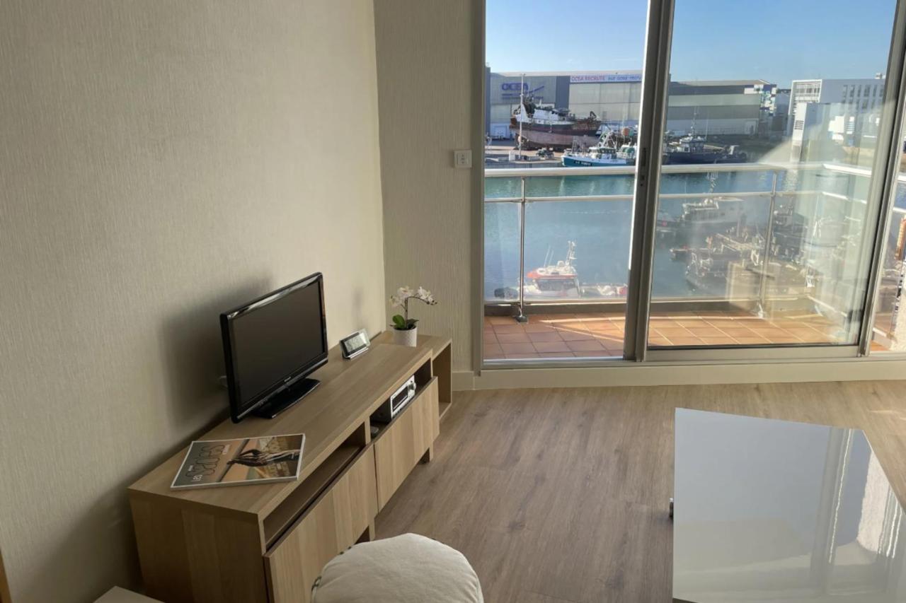Pretty And Bright Studio With View On The Harbor لي سابلِ دولونْ المظهر الخارجي الصورة